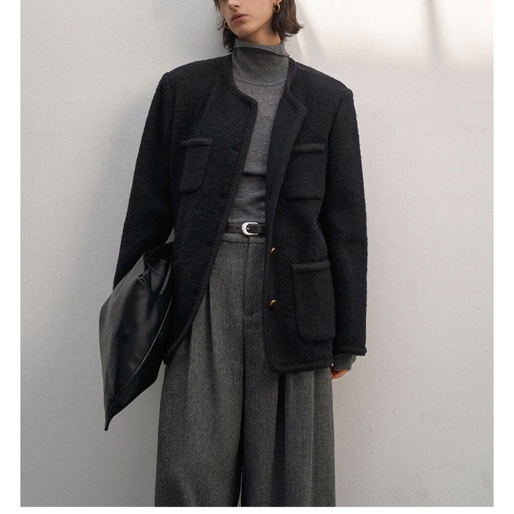 Pixie Market Tweed Button Jacket - image 3